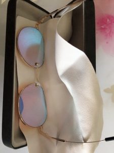 Click to view full screen CCG-920 Vintage Color Correction Sunglasses Sliver photo review