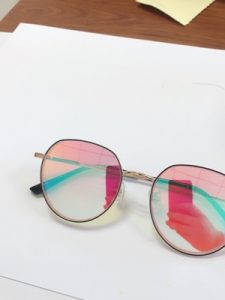 CCG-920 Vintage Color Correction Sunglasses Sliver photo review