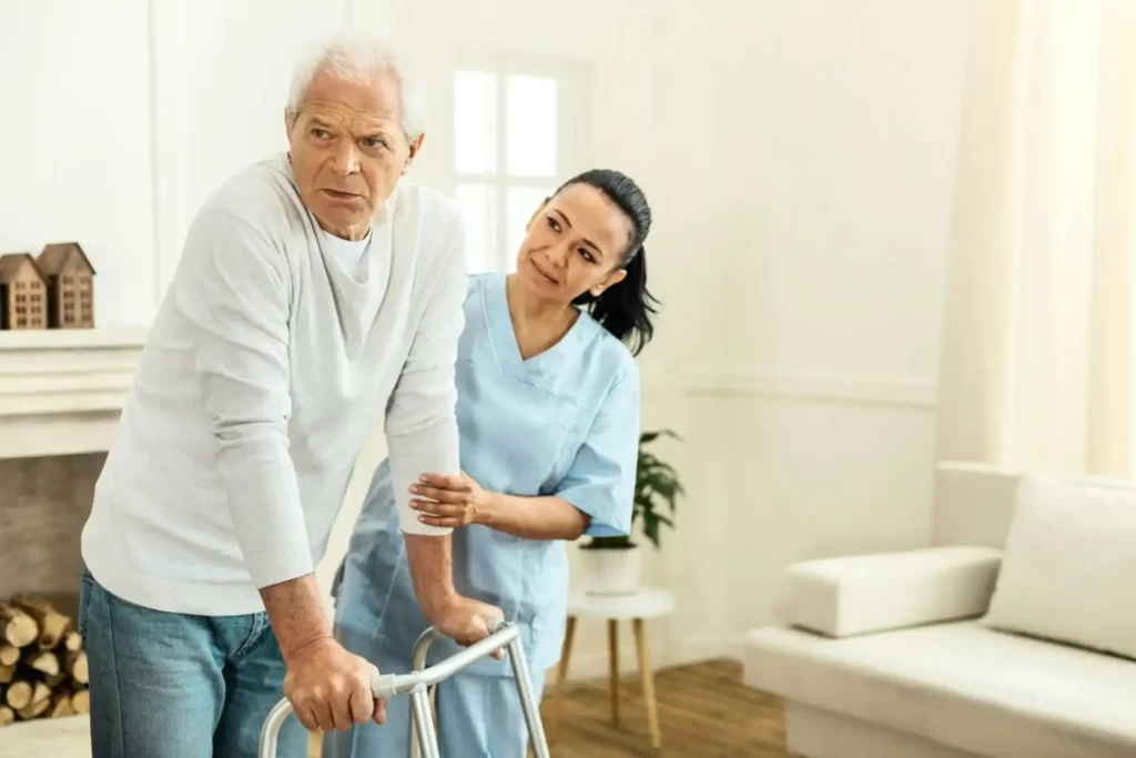 Home Health Nurse provides medical care and support to patients in their homes