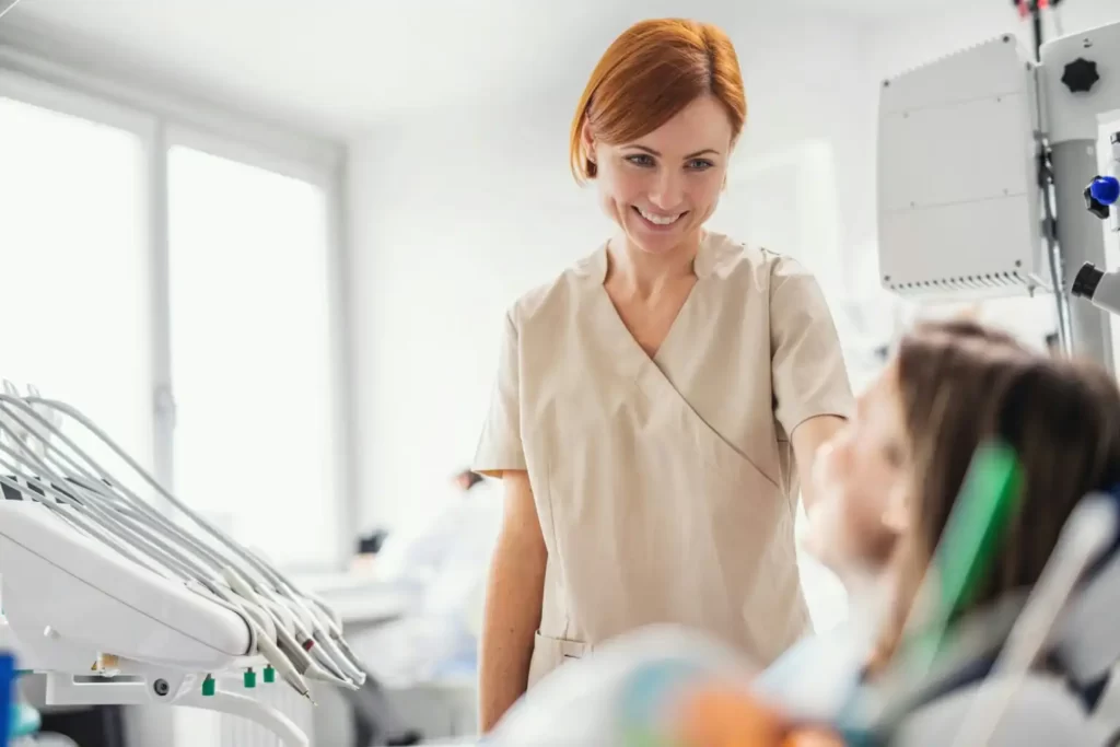 Hospice Nurse suitable for colorblind people