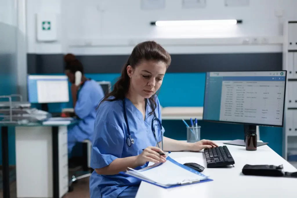 Nurse Informaticist  suitable for colorblind people