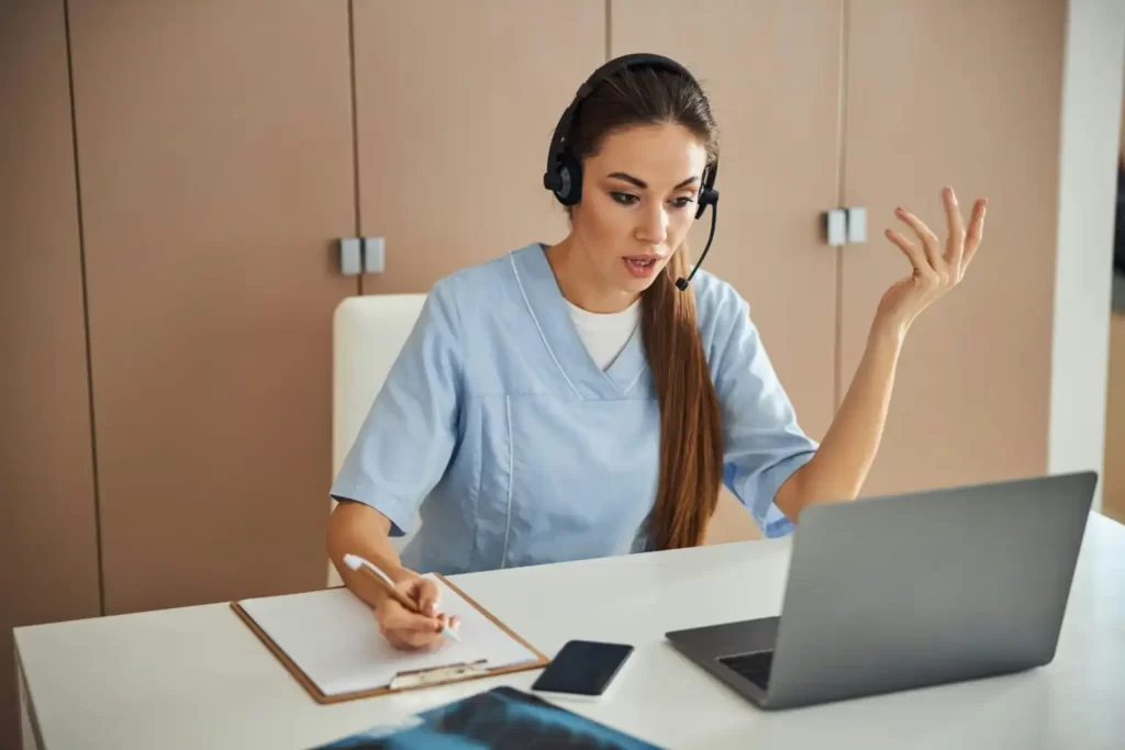 Individuals with colorblindness can pursue a career as a Telehealth Nurse.
