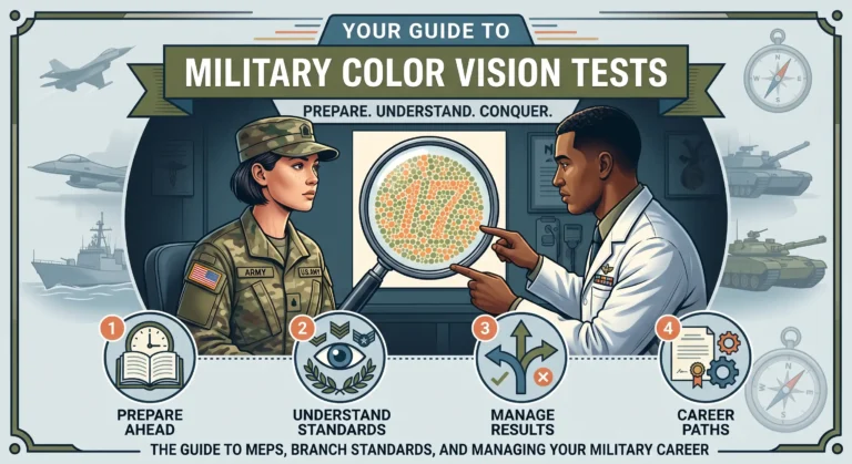 A Army Women Prepare Vision Test Guide